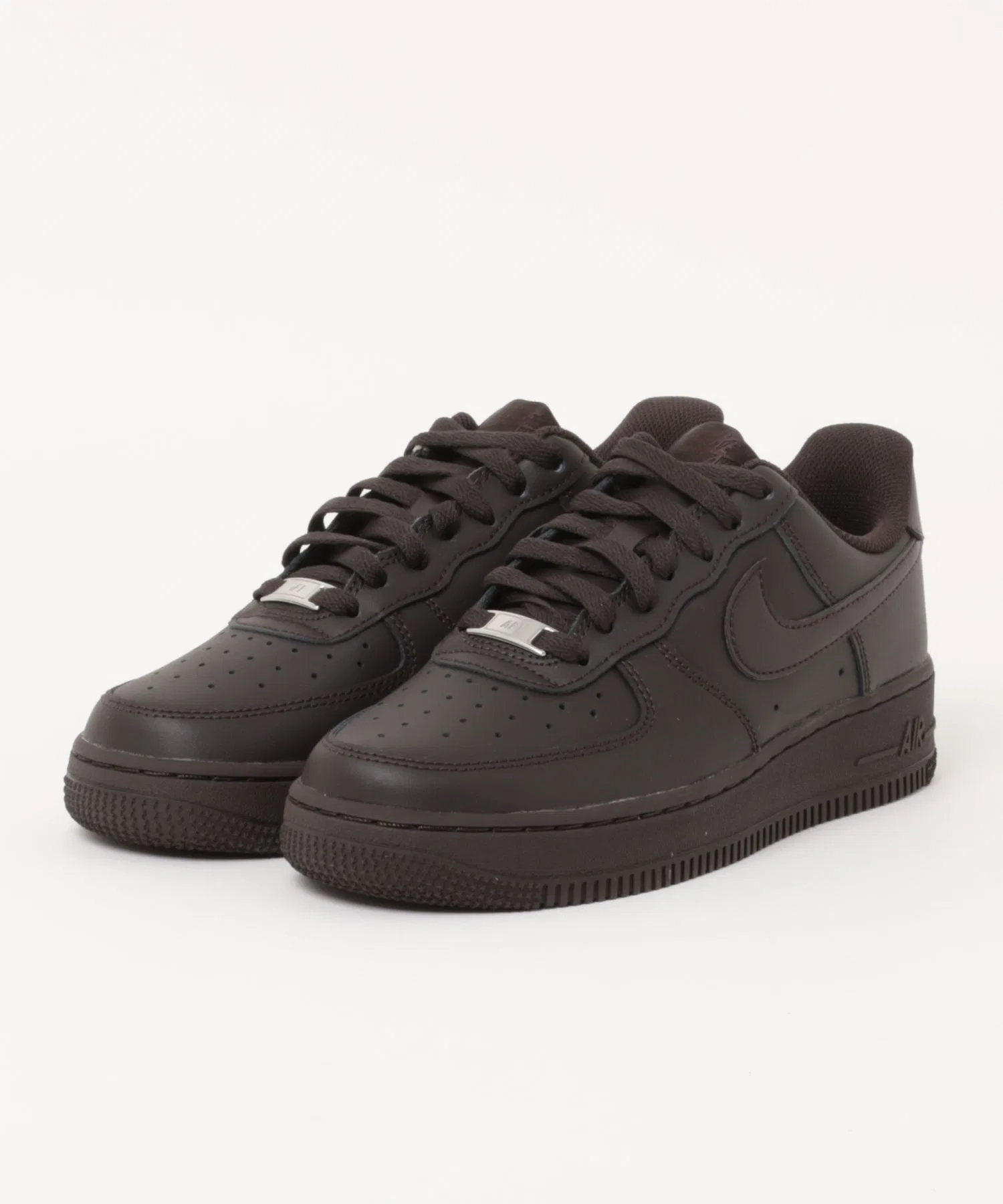 Мужские кроссовки NIKE AIR FORCE 1 '07 для спорта и стиля коричневые