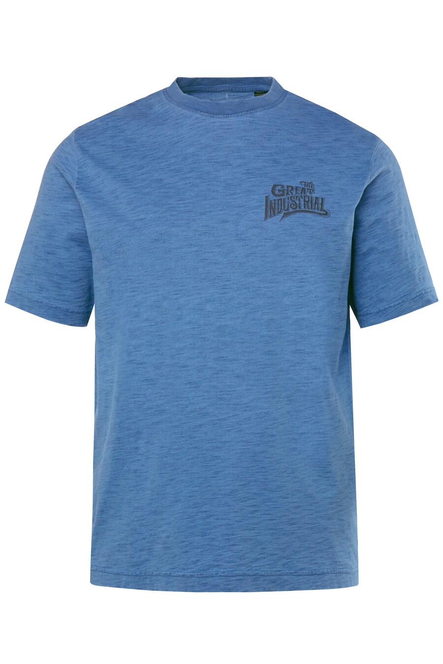 

Классическая футболка JP1880 Shirt, синий деним