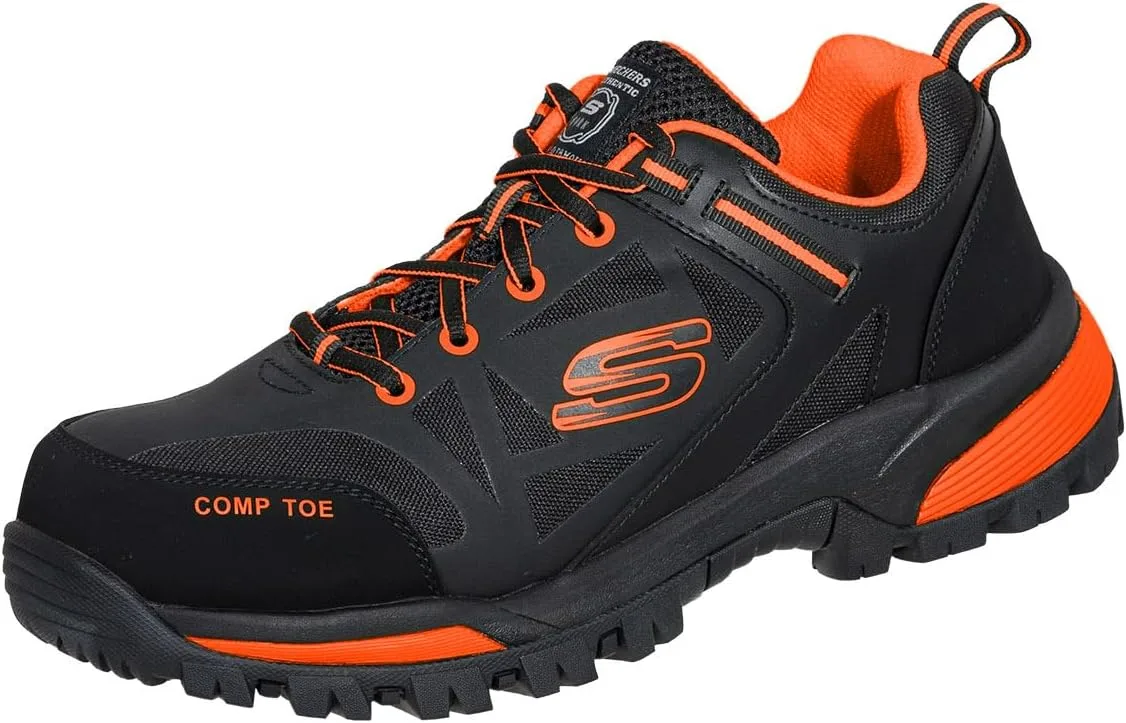 Мужские ботинки Skechers Gatlon StrigaxBau, черный/оранжевый