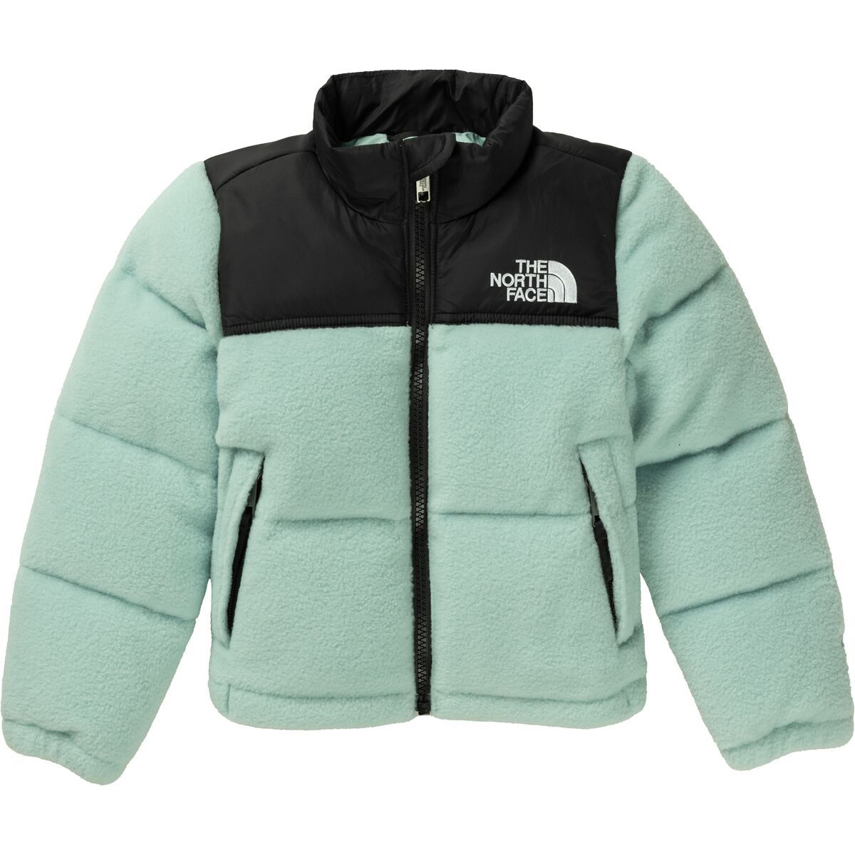 

Ретро куртка 1996 nuptse из флиса - для малышей The North Face, цвет muted pine