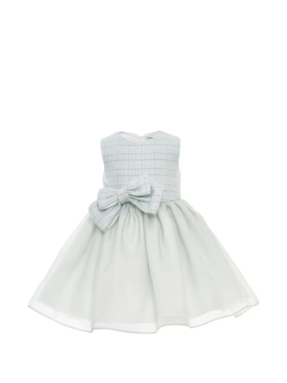 Комплект из платья и жакета с бантом Dress & Fleur, синий — фото 3