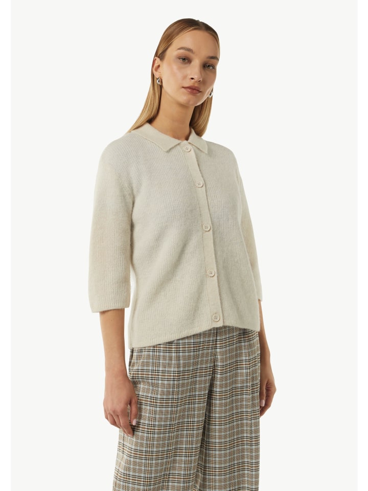 

Кардиган comma CI Strickjacke 3/4 Arm, бежевый
