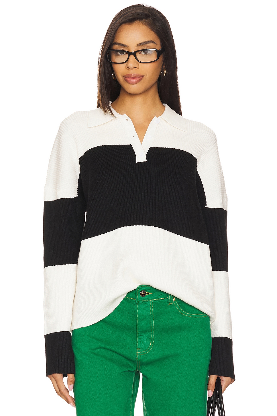

Свитер Penlee All The Ways, white & black stripe