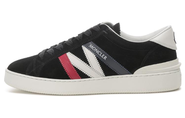 

Мужские черные скейтерские кеды Low Top Moncler