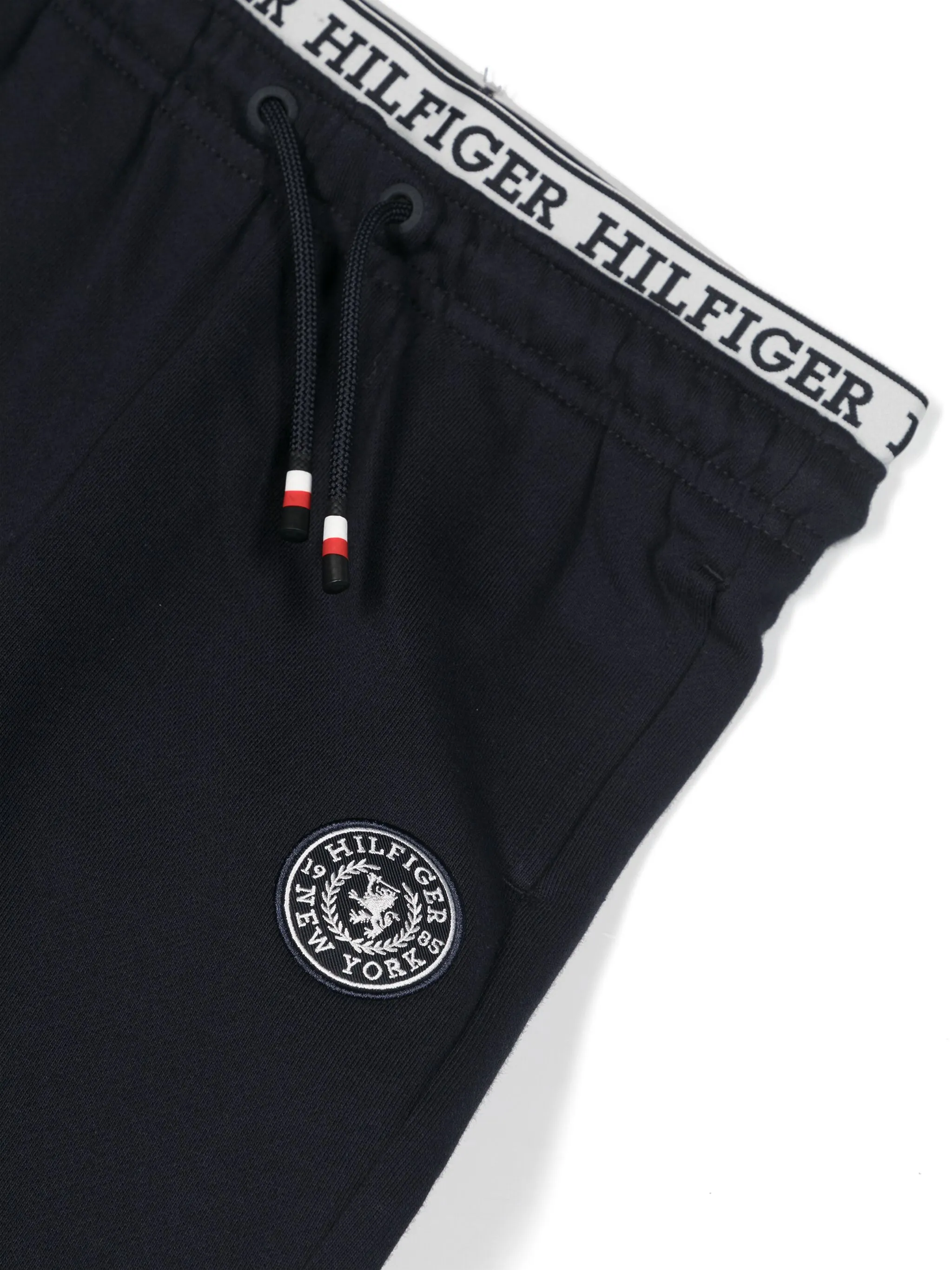 Спортивные брюки с нашивкой-логотипом Tommy Hilfiger Junior, синий — фото 3