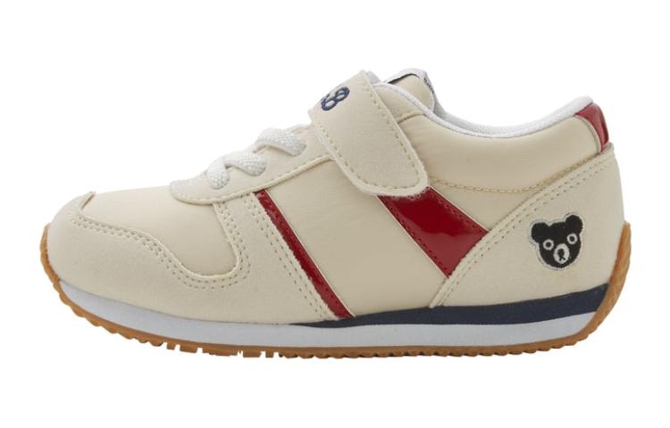 

Детские противоскользящие износостойкие низкие повседневные кеды Kids' MIKI HOUSE, бежевый