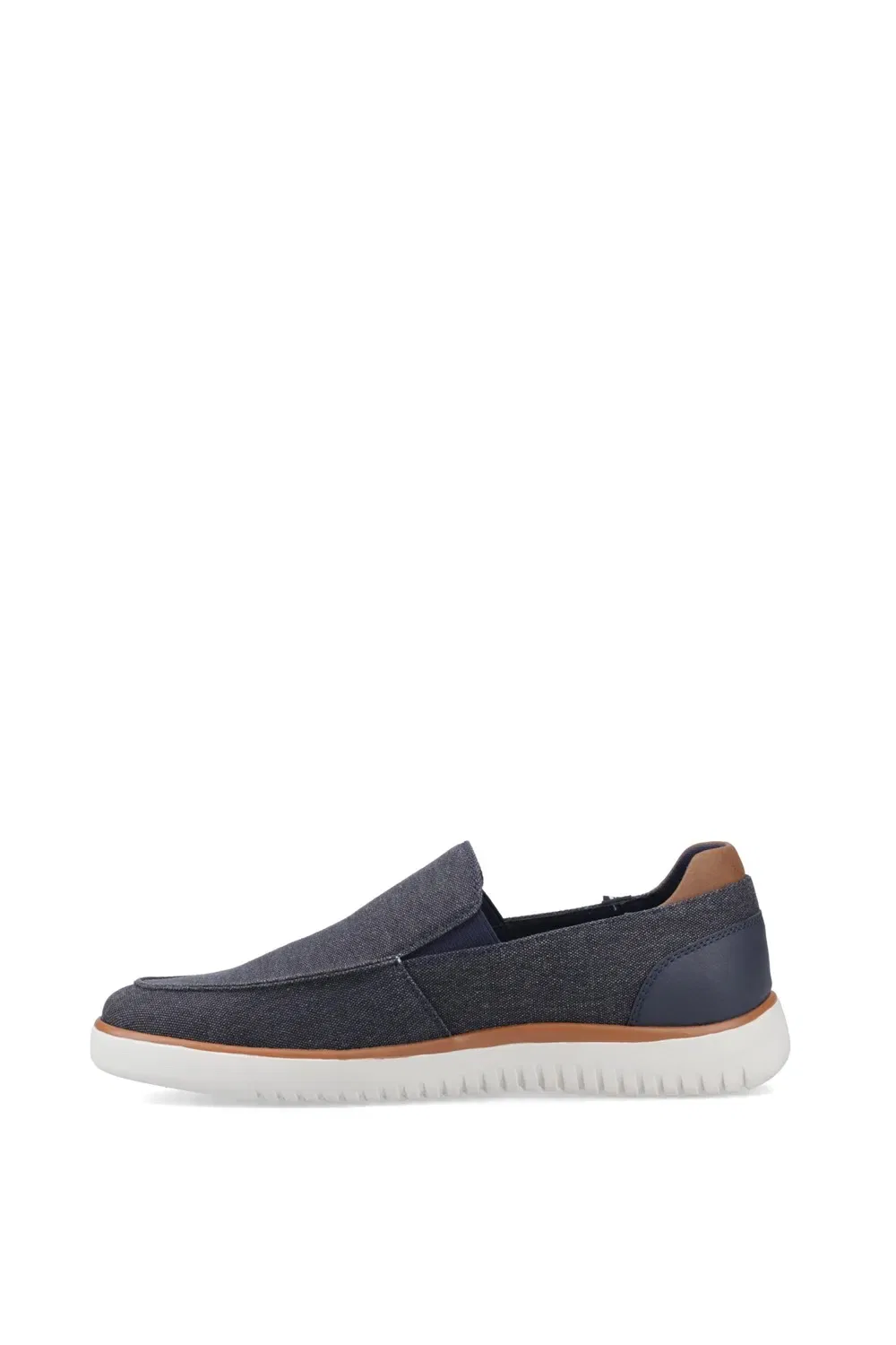 Кроссовки повседневные Damon Slip On Hush Puppies, темно-синий — фото 4