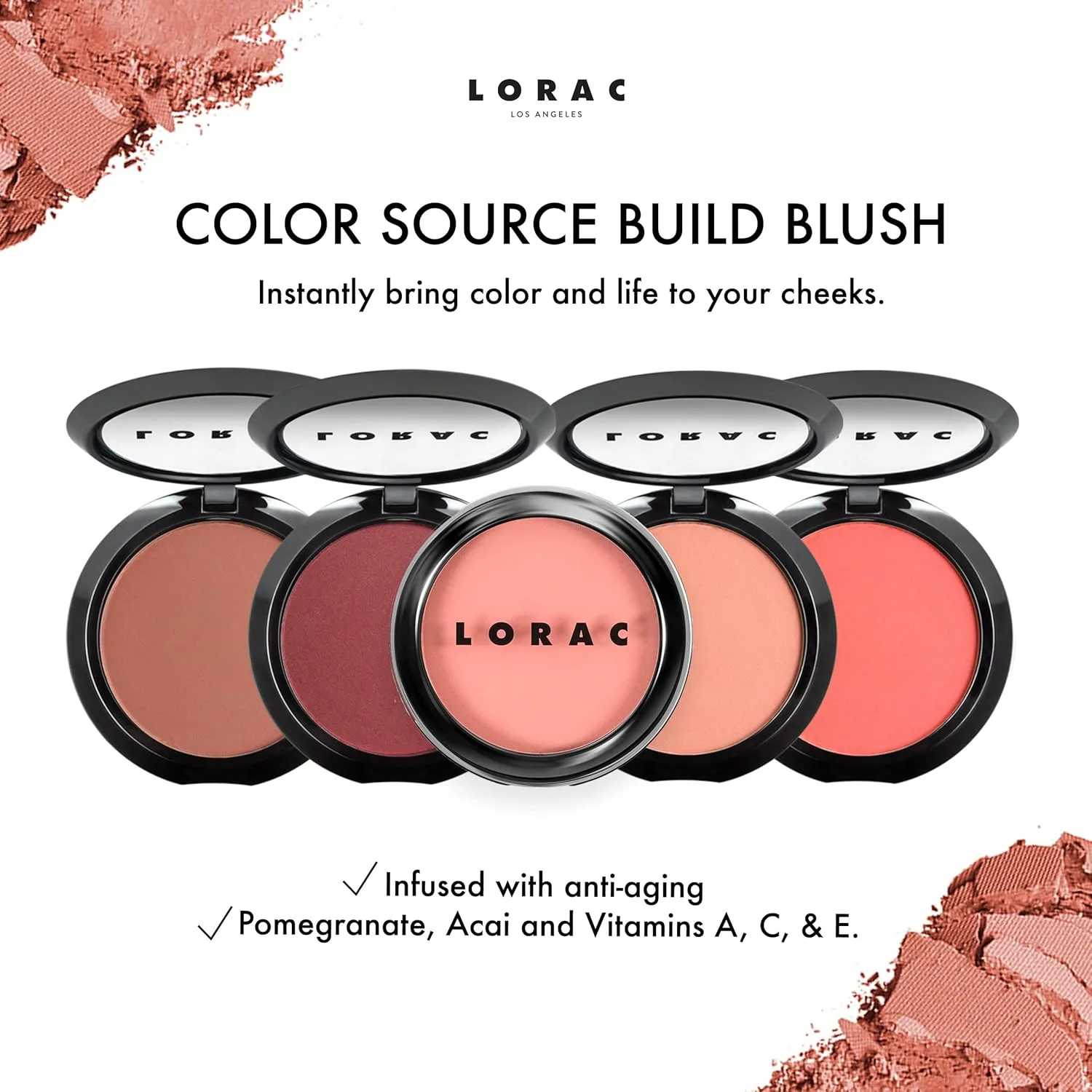 Румяна LORAC Color Source с регулируемой интенсивностью наслаивания, антивозрастная косметика., Cinematic — фото 2