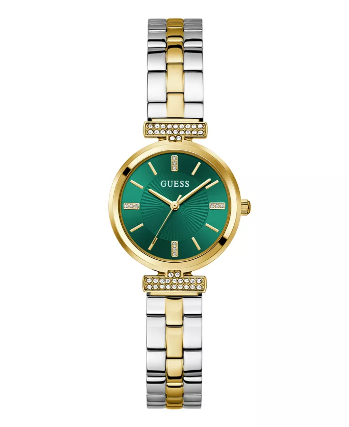 

Женские аналоговые часы из нержавеющей стали, двухцветные, 28 мм GUESS