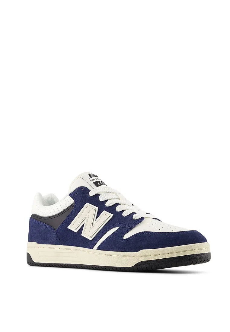 Кроссовки классические Lifestyle, 480, Classic New Balance, черный/темно-синий — фото 3