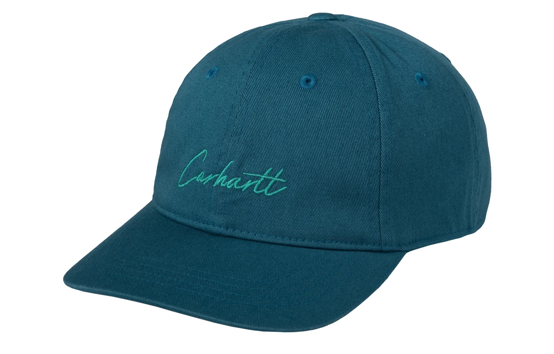 

Carhartt WIP Хлопковая бейсболка унисекс синяя, Blue