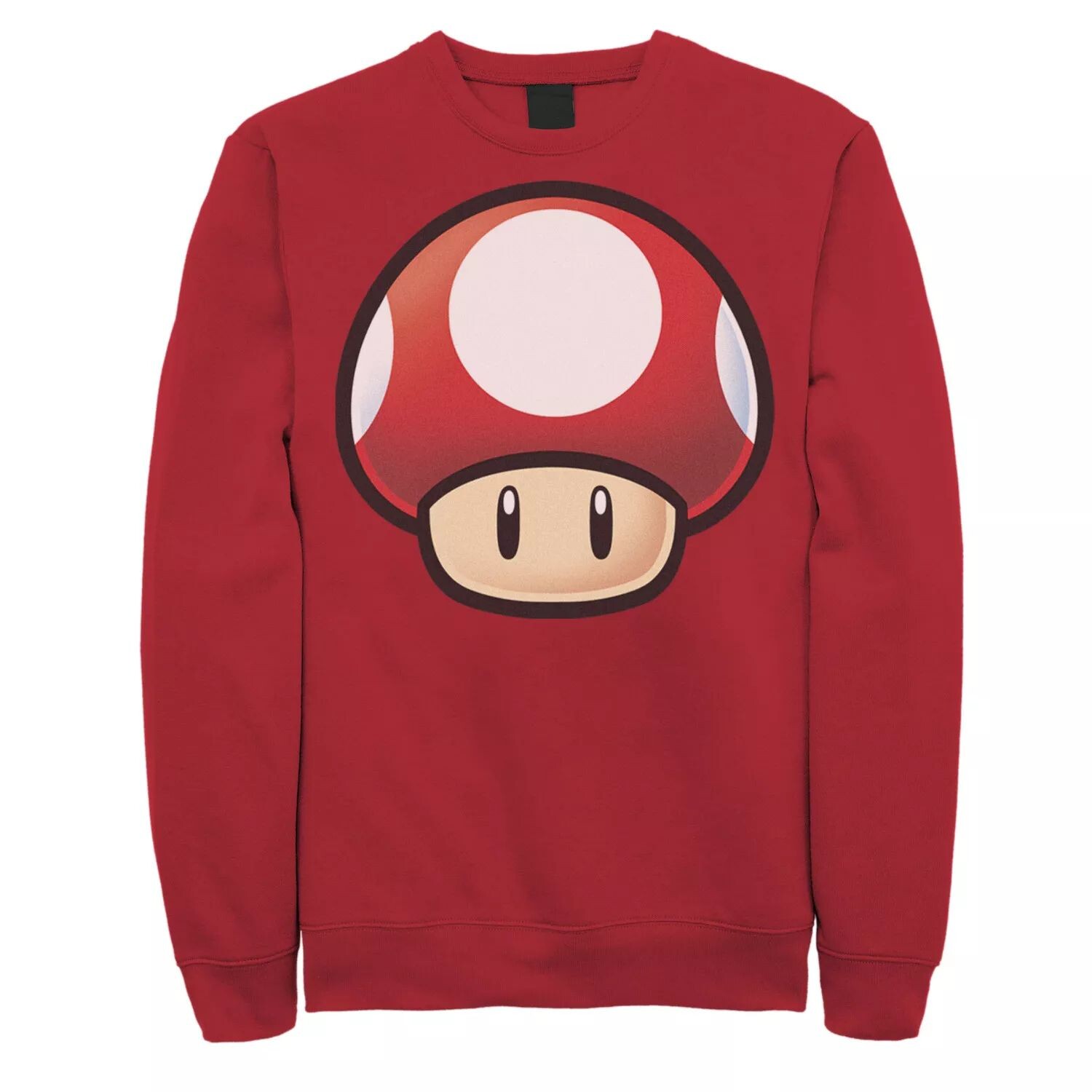 

Мужская красная толстовка с большим лицом Nintendo Super Mario с грибами Licensed Character, Красный, Мужская красная толстовка с большим лицом Nintendo Super Mario с грибами Licensed Character