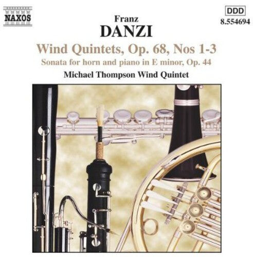 

CD диск Danzi / Fowke / Michael Thompson Wind: Wind Quintets Op 68