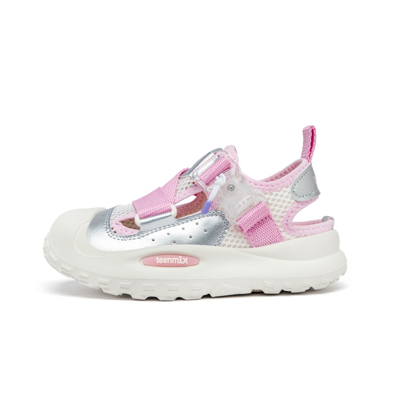 

Коллекция сандалий устойчивые к истиранию низкие детские сандалии Teenmix, розовый