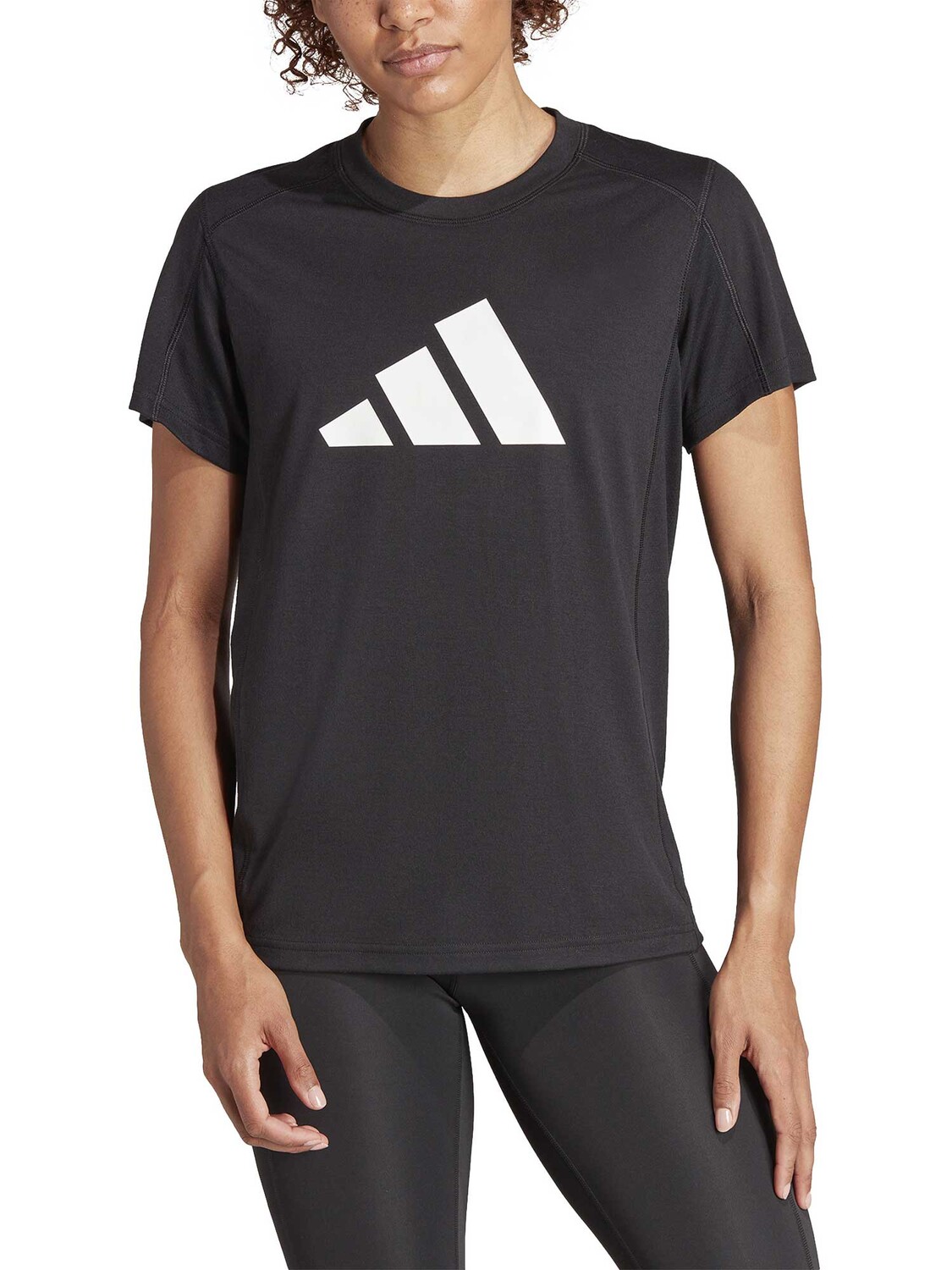 

Футболка Adidas Performance Train Essentials Big Performance Logo, черный
