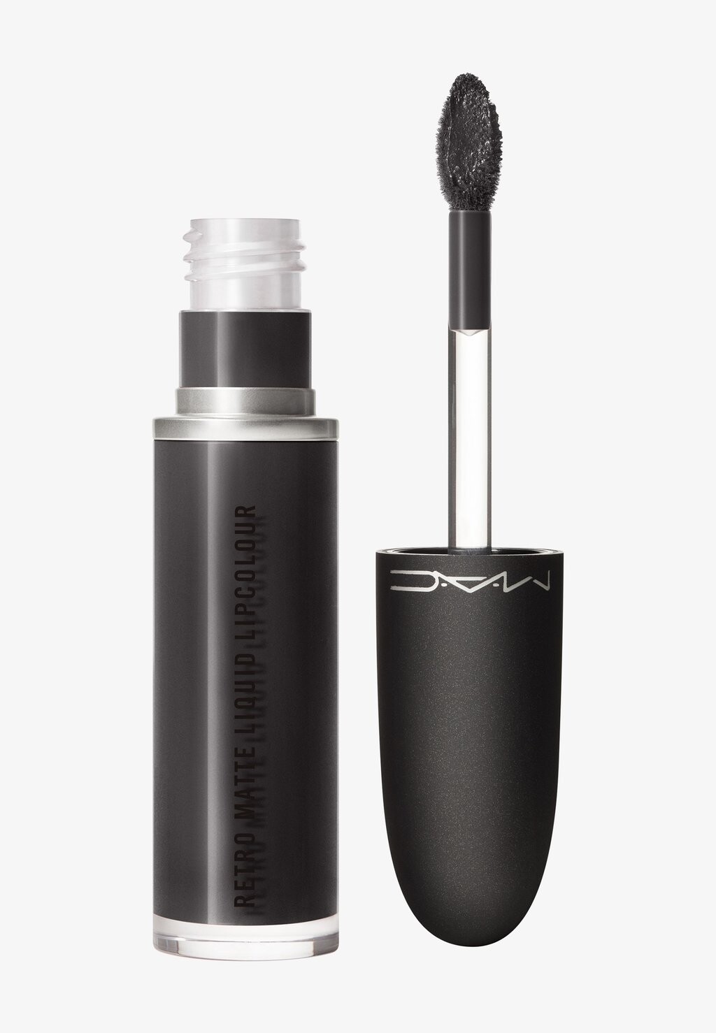 

Жидкая помада Retro Matte Liquid Lip Color MAC, цвет caviar
