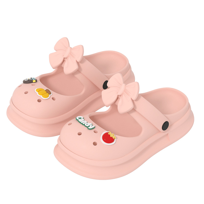 Сабо женские TAFN, Leather Pink