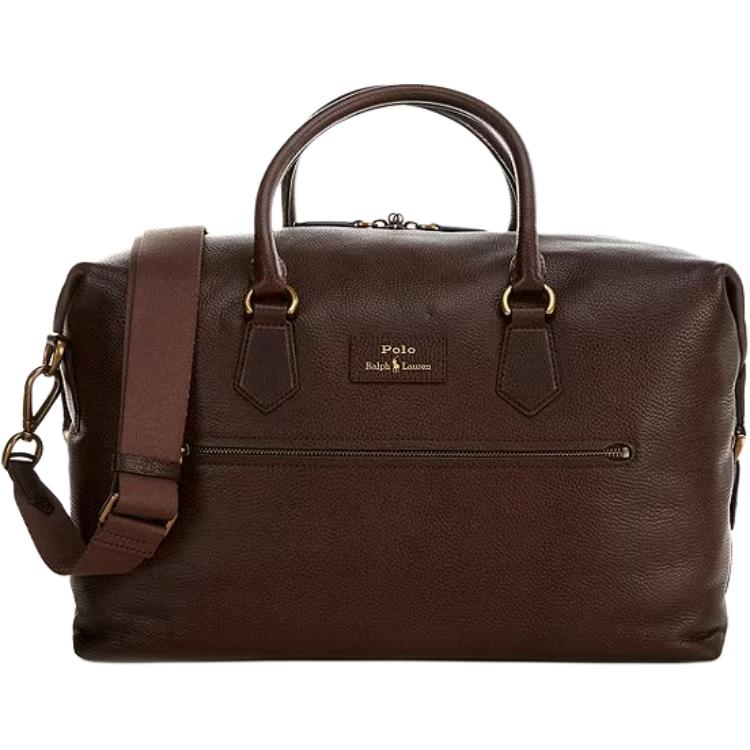 

Polo Ralph Lauren Кожаная дорожная сумка men's dark brown