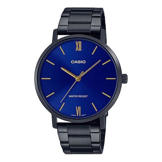 

Часы Casio Dress Classic Minimalistic Analog Steel Strap Watch 'Blue Black', синий