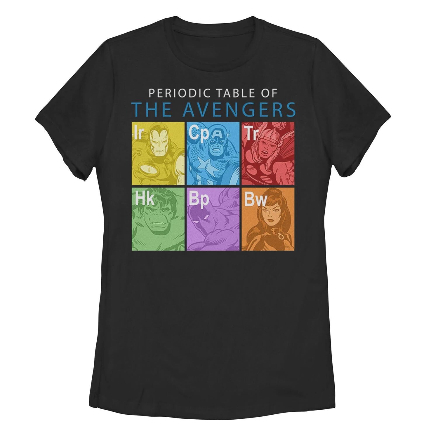 

Футболка в коробке для юниоров Marvel The Avengers Periodic Table Marvel