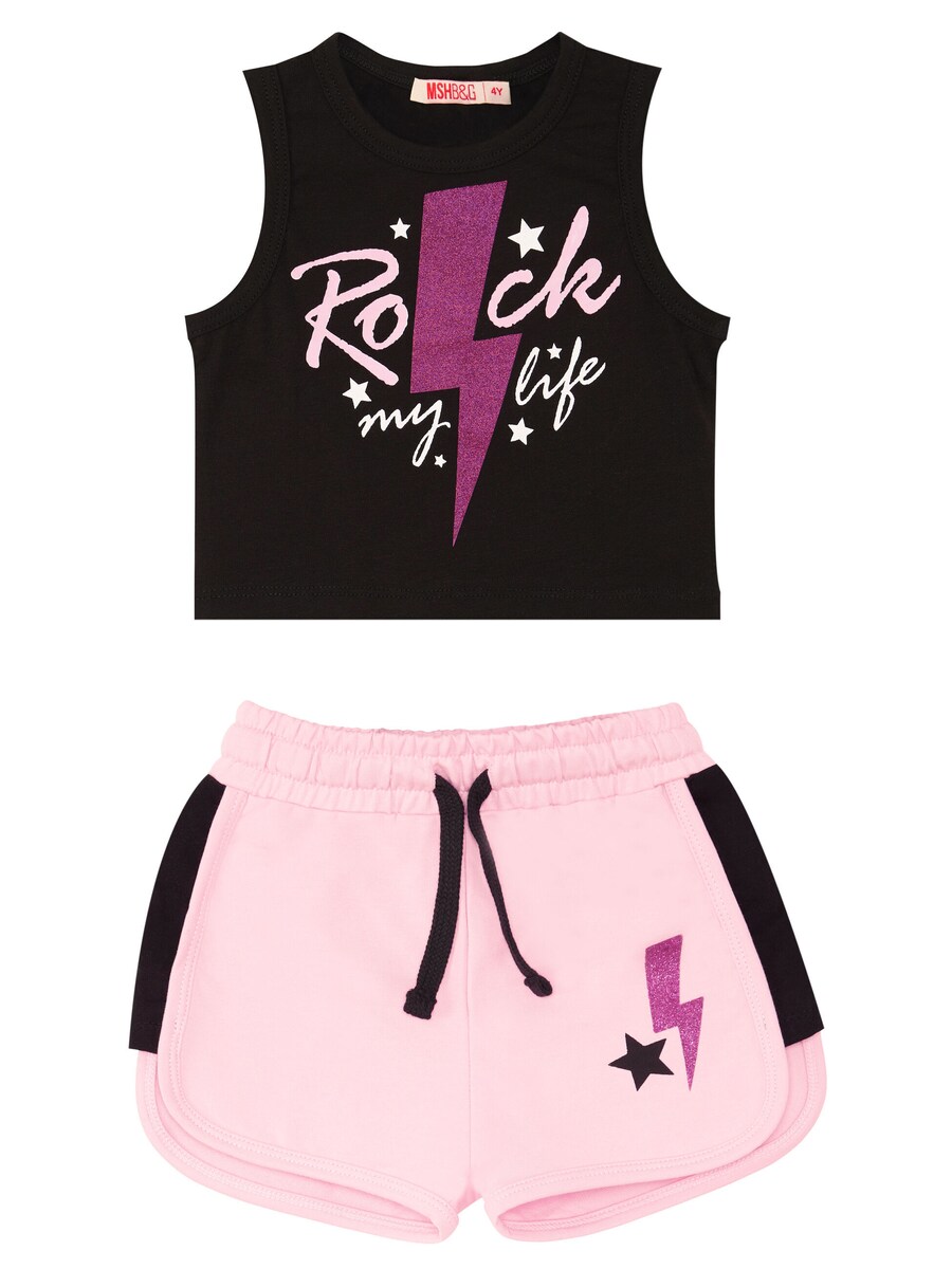 

Спортивный костюм Denokids Rock Life, черный