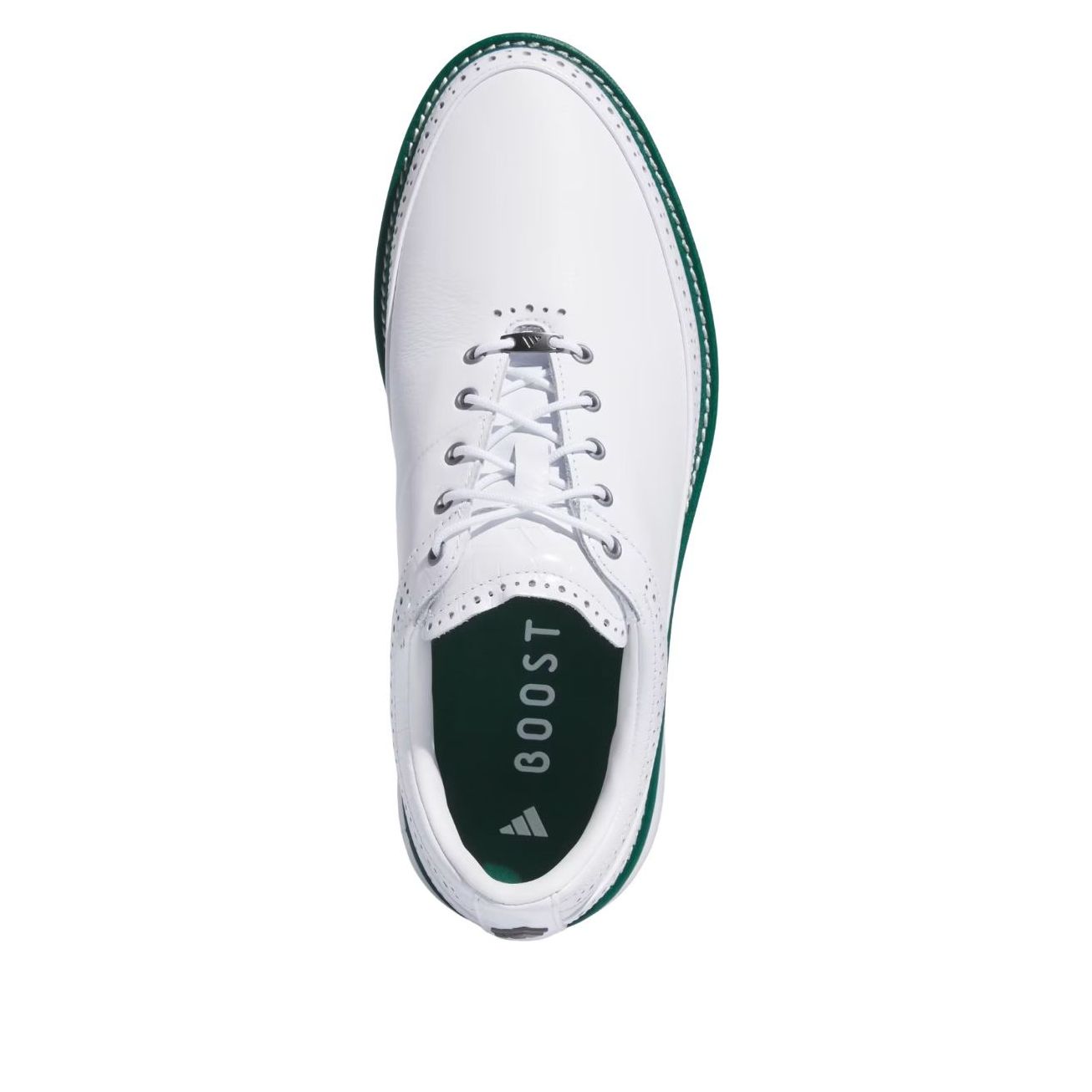 Adidas MC80 Spikeless 'Cloud White Silver Metallic Collegiate Green' — фото 2