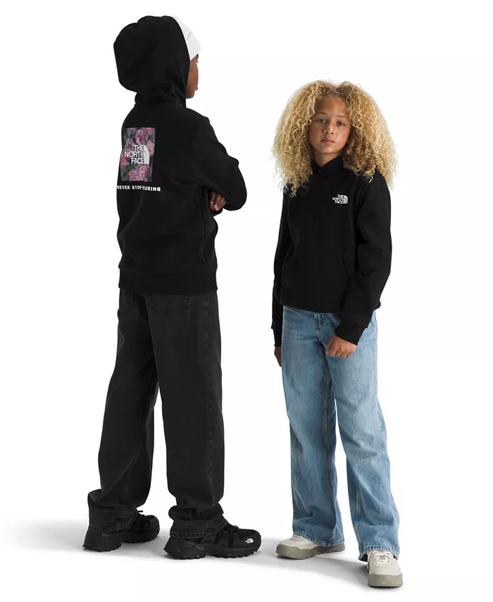 Большие девочки подростковая худи Evolution Box с затяжкой The North Face, черный — фото 3