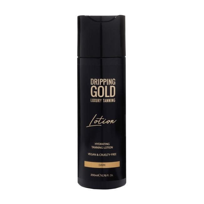 

Роскошный увлажняющий темный лосьон для автозагара Dripping Gold, 200 мл