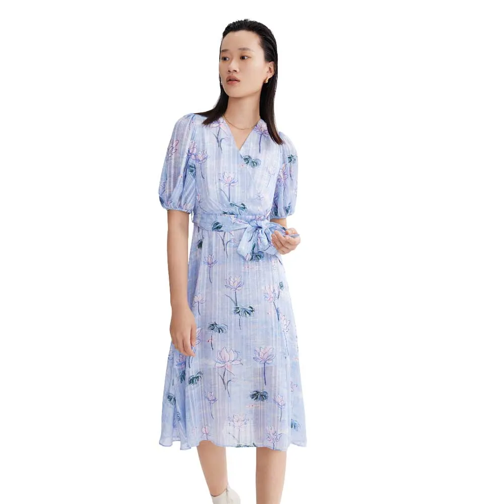 

Платье Lily Printed, синий