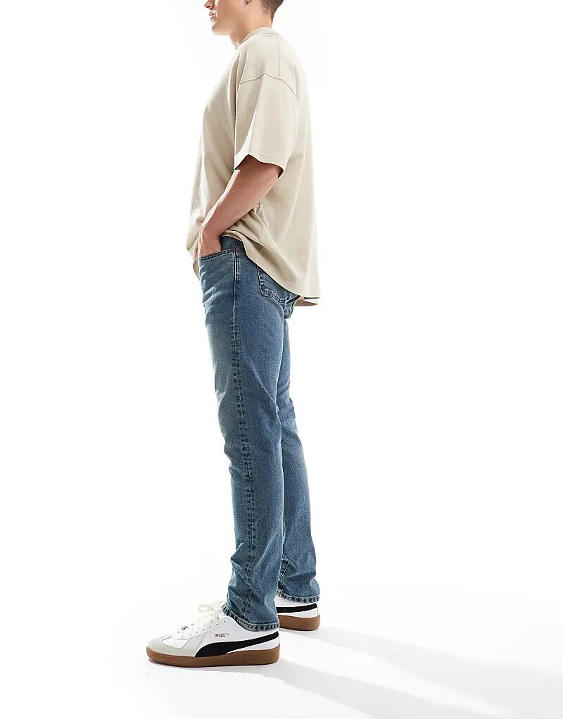 Джинсы Sullivan slim fit icon logo с задним карманом, средневыбеленные Polo Ralph Lauren — фото 3