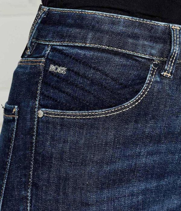 Джинсы Boss Orange C Maye Super Skinny Fit, синий — фото 4
