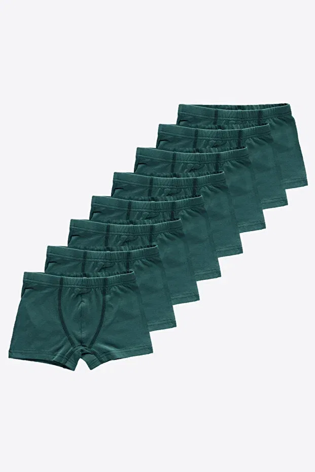 Детские боксеры для мальчиков хлопковые 8-pack Malabadi, Green