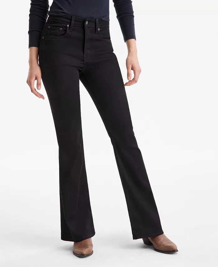 Женские джинсы 726 High Rise Slim Fit Flare Levi'S, черный — фото 3