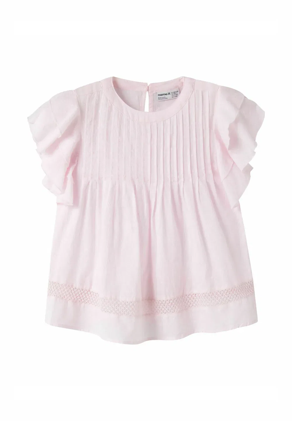 Nkffaride ss top noos - блузка Name It, Cradle Pink