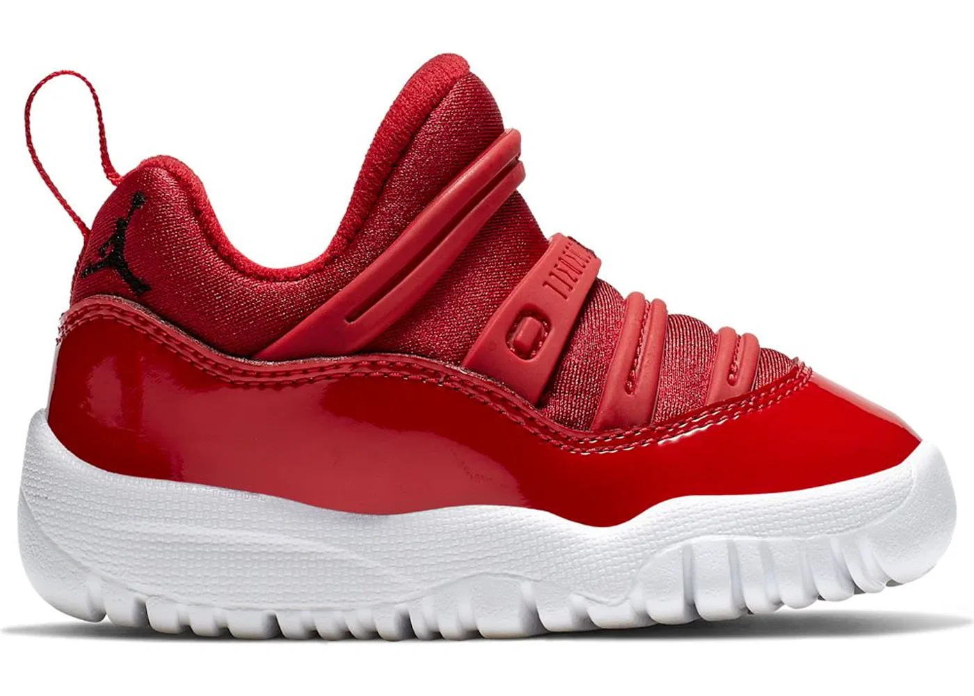 Детские кроссовки Lifestyle Jordan 11 Retro Little Flex, Gym Red/Black-White