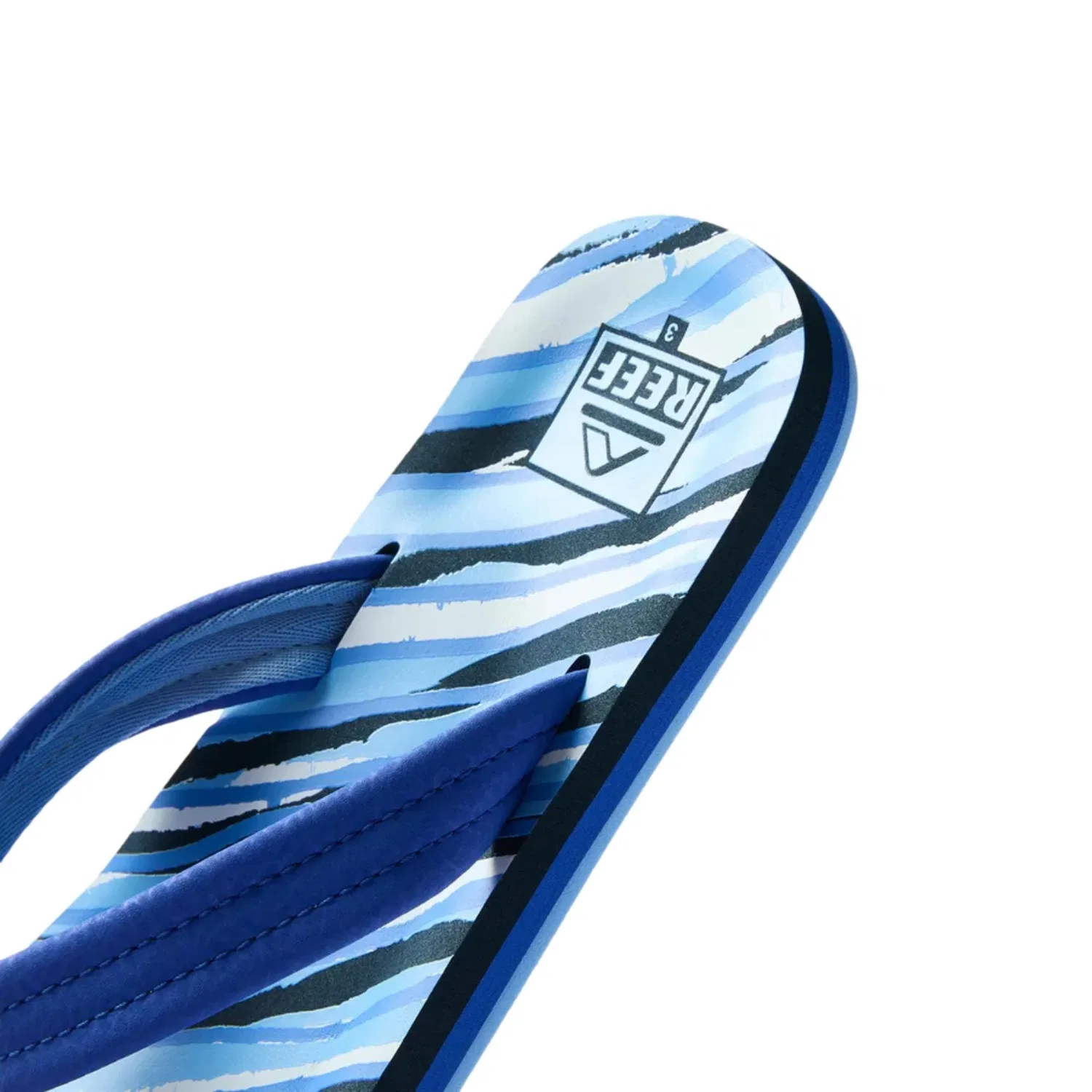 Детские сланцы Reef Ahi Royal Stripe CJ6792, синий — фото 4