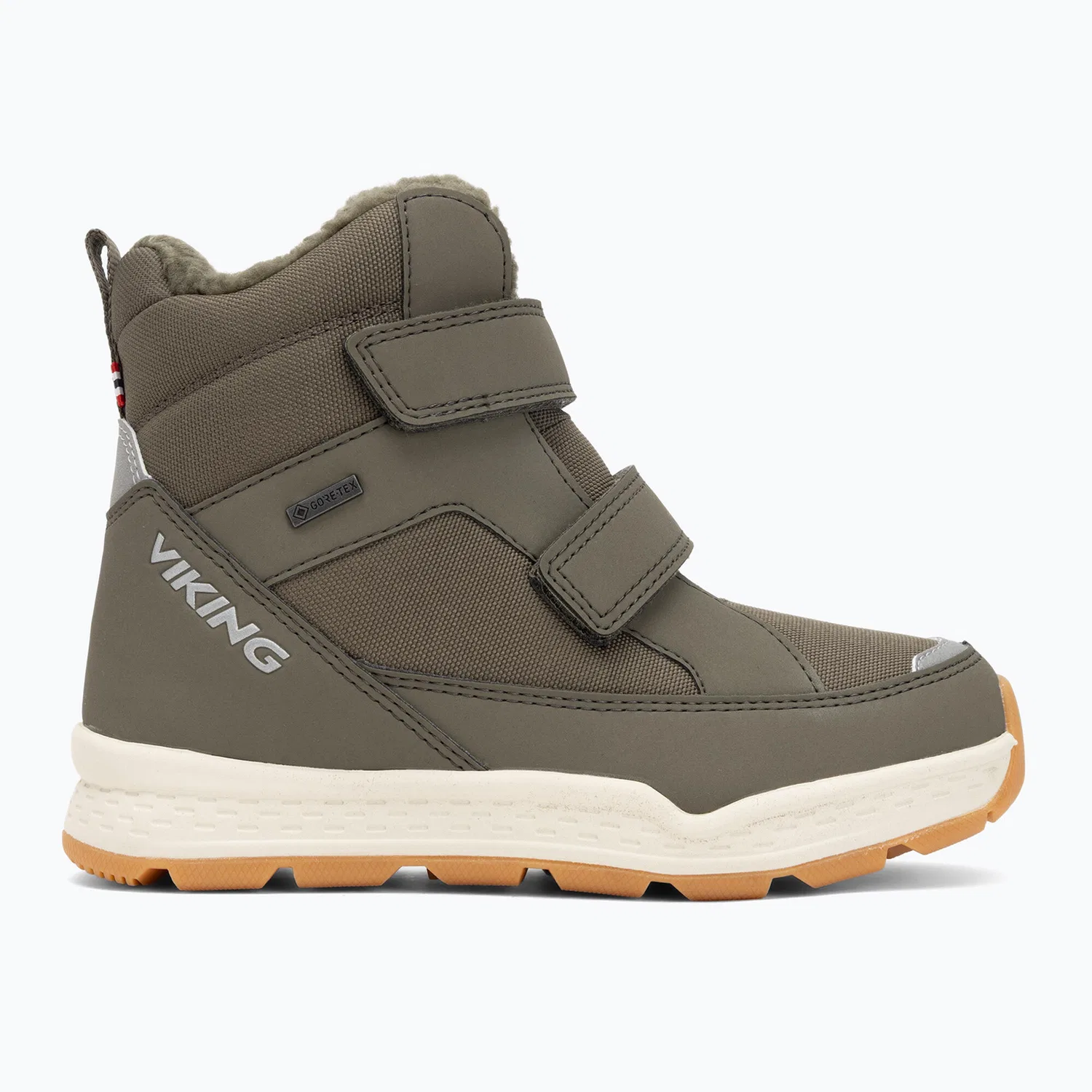 Детские зимние ботинки с мембраной Espo Warm GTX 2V Viking, Green — фото 2