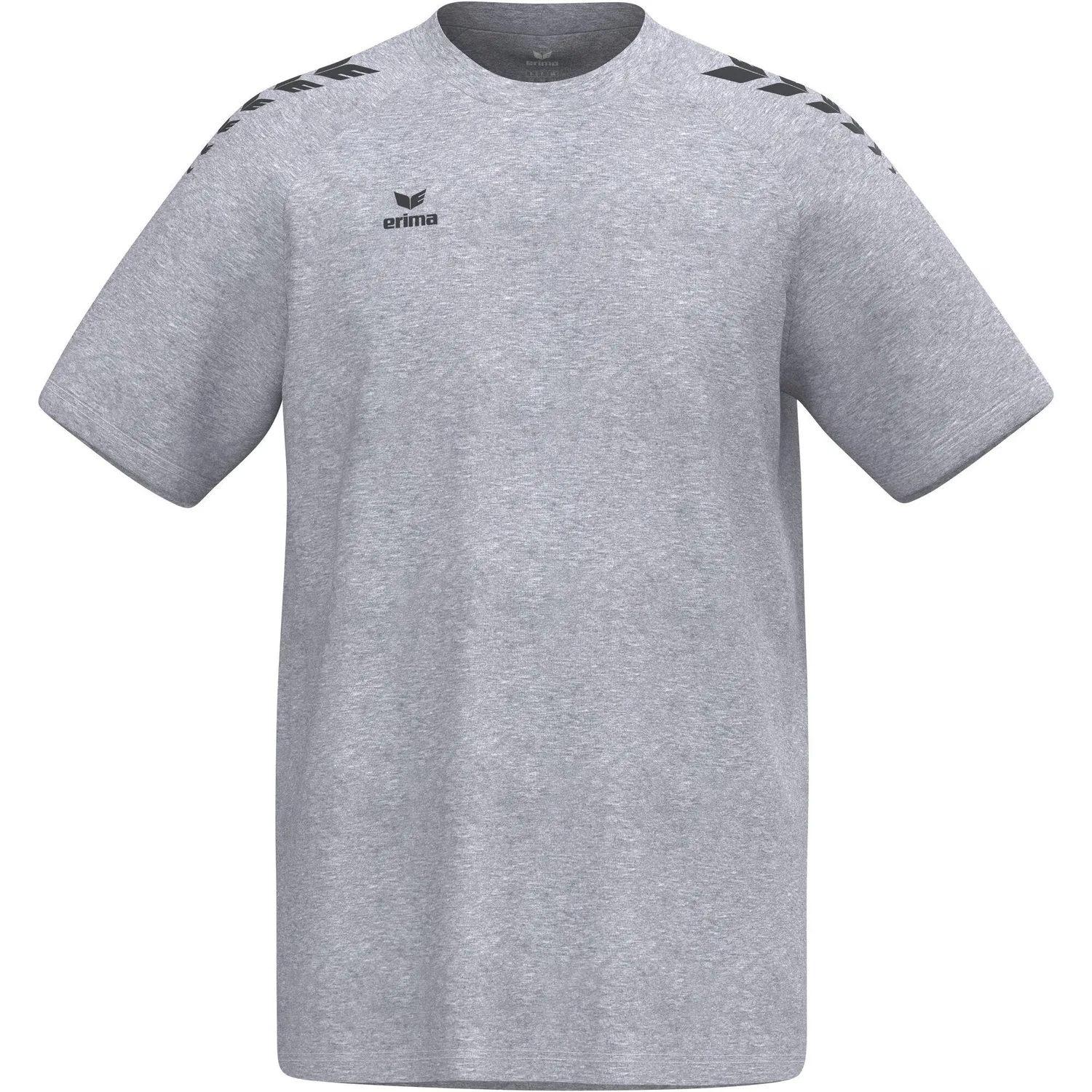 Детская футболка с принтом Erima Cmpt Wings T-shirt, 55Protec, Bunt Dunkelgrau