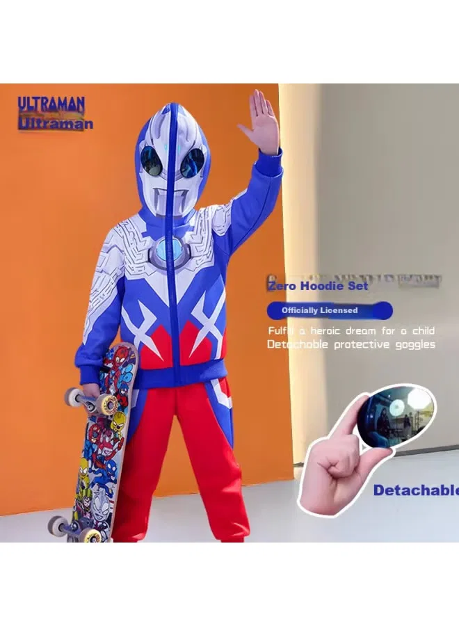 Комплект для мальчиков с капюшоном и очками Zero Ultraman