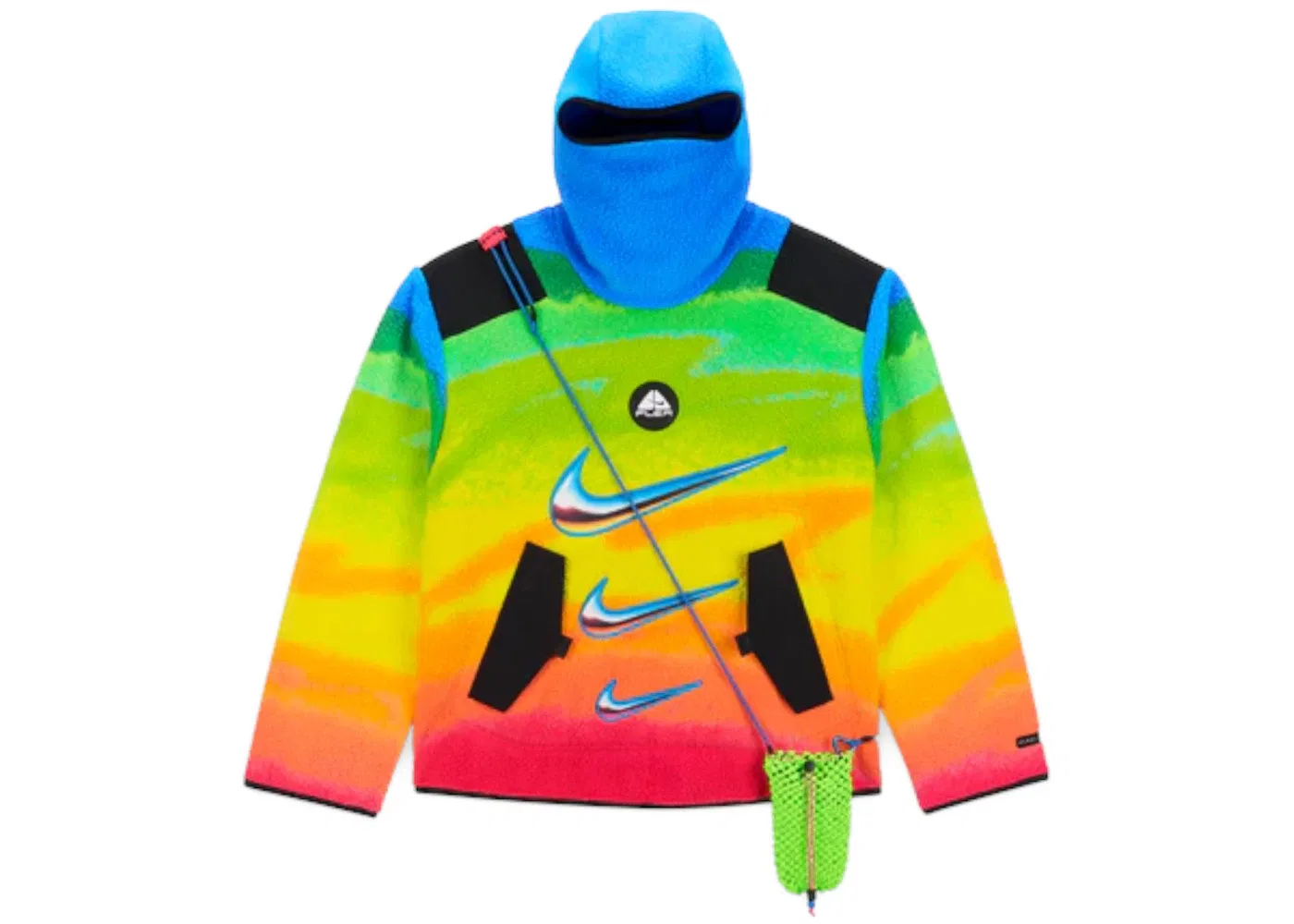 Мужская худи с балаклавой Multicolor Nike