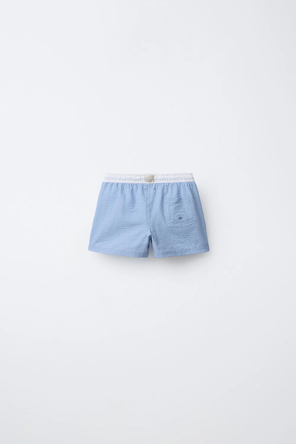 Для детей 2-6 лет / Плавки с этикеткой ZARA, Blue — фото 2