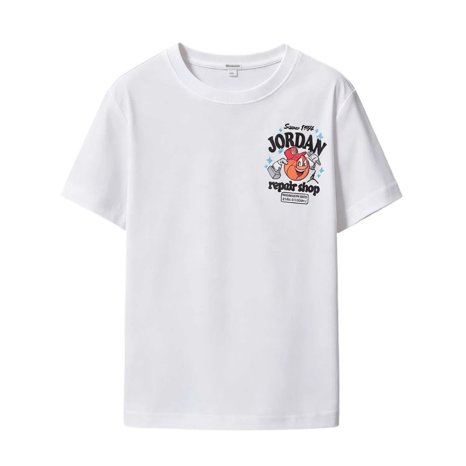 Футболка детская с круглым вырезом Jordan, White