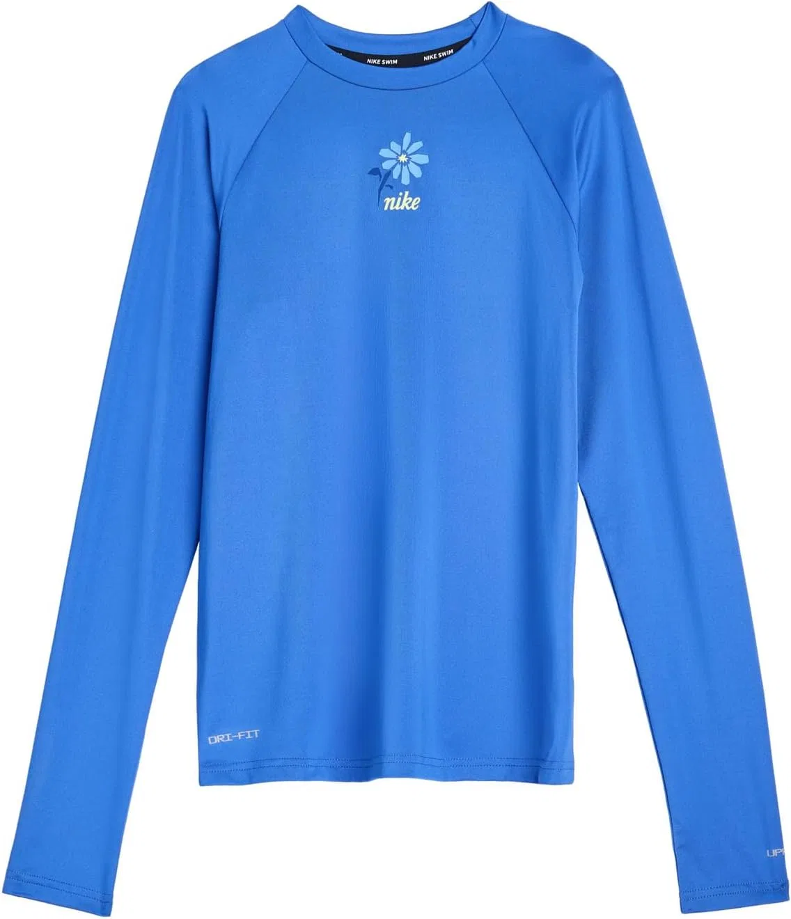 Женская футболка с длинными рукавами Nike Dri-fit UV (для маленьких и больших детей)