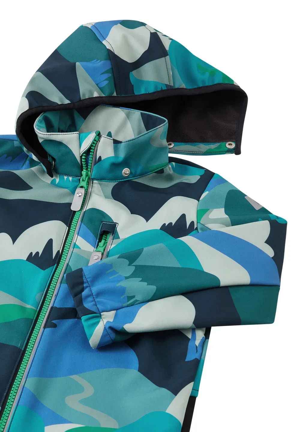 Комбинезон Softshell, nurmes унисекс - зимний комбинезон Reima, Sparkly Blue — фото 3
