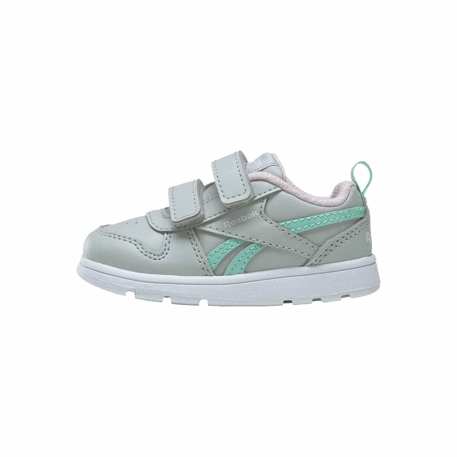 Детские кроссовки с ремешками Reebok Royal Prime 2, Rosa Minzblau Waldgrun — фото 2