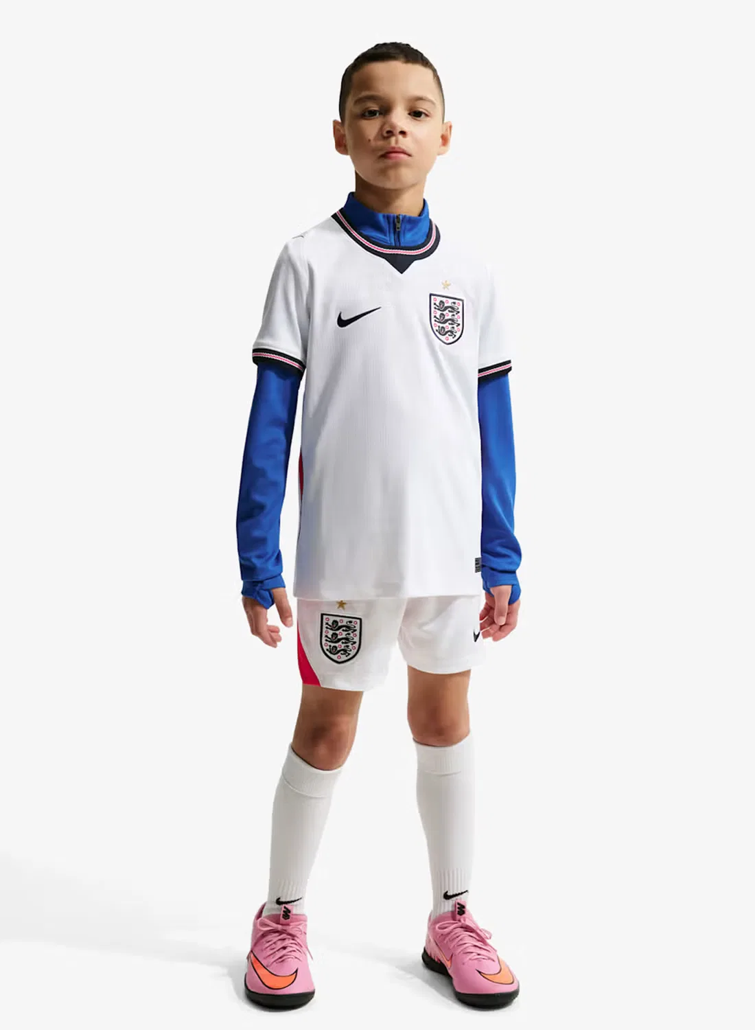 Футболка с принтом England Nike, белый — фото 4