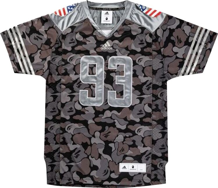

Футболка BAPE x adidas SB Jersey 'Black', черный