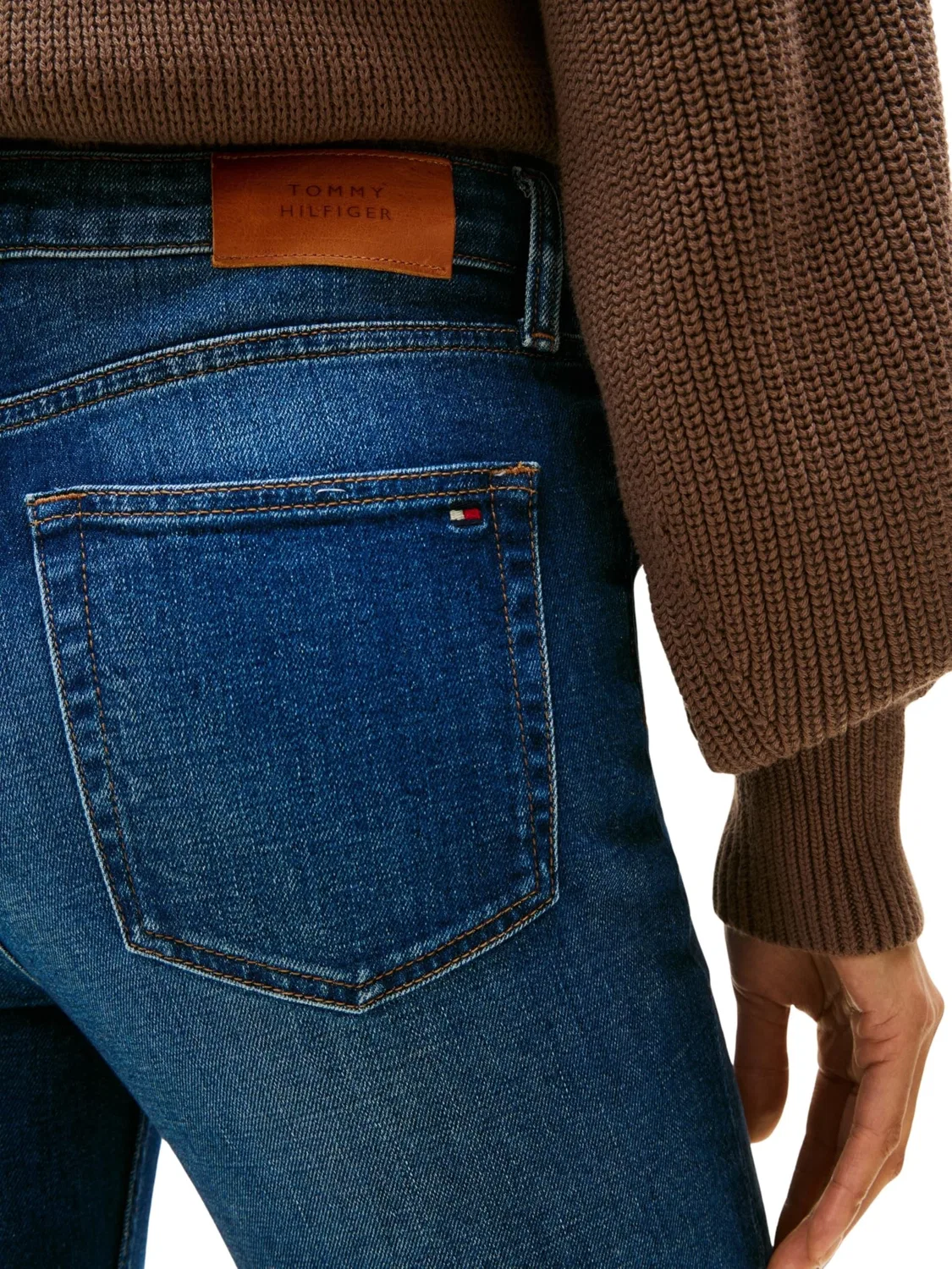 Женские джинсы слим с заниженной талией New Doreen Tommy Hilfiger, Denim (New Doreen) — фото 4