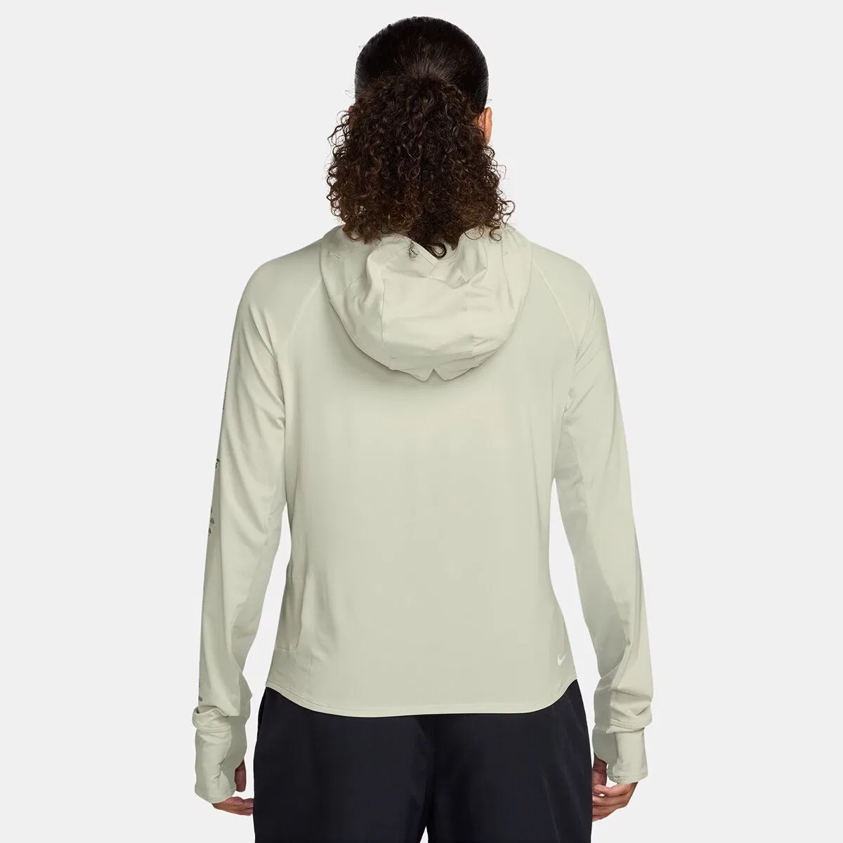 Женская худи для бега с капюшоном Nike ACG Solar Chase Dri-FIT UV, Sea Glass/Sea Glass/Summit White — фото 3
