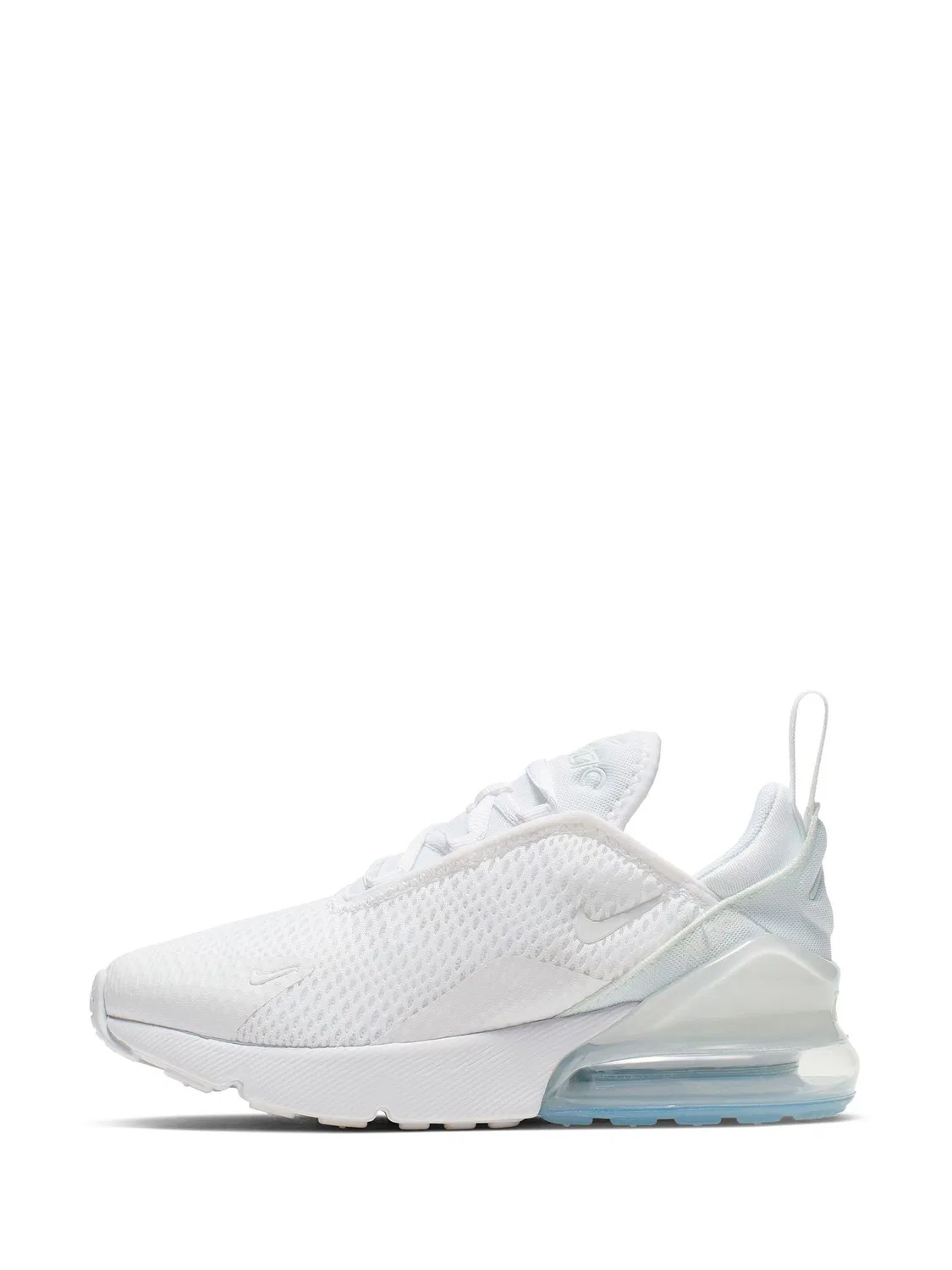 Кроссовки Nike Air Max 270, бело-голубые — фото 2